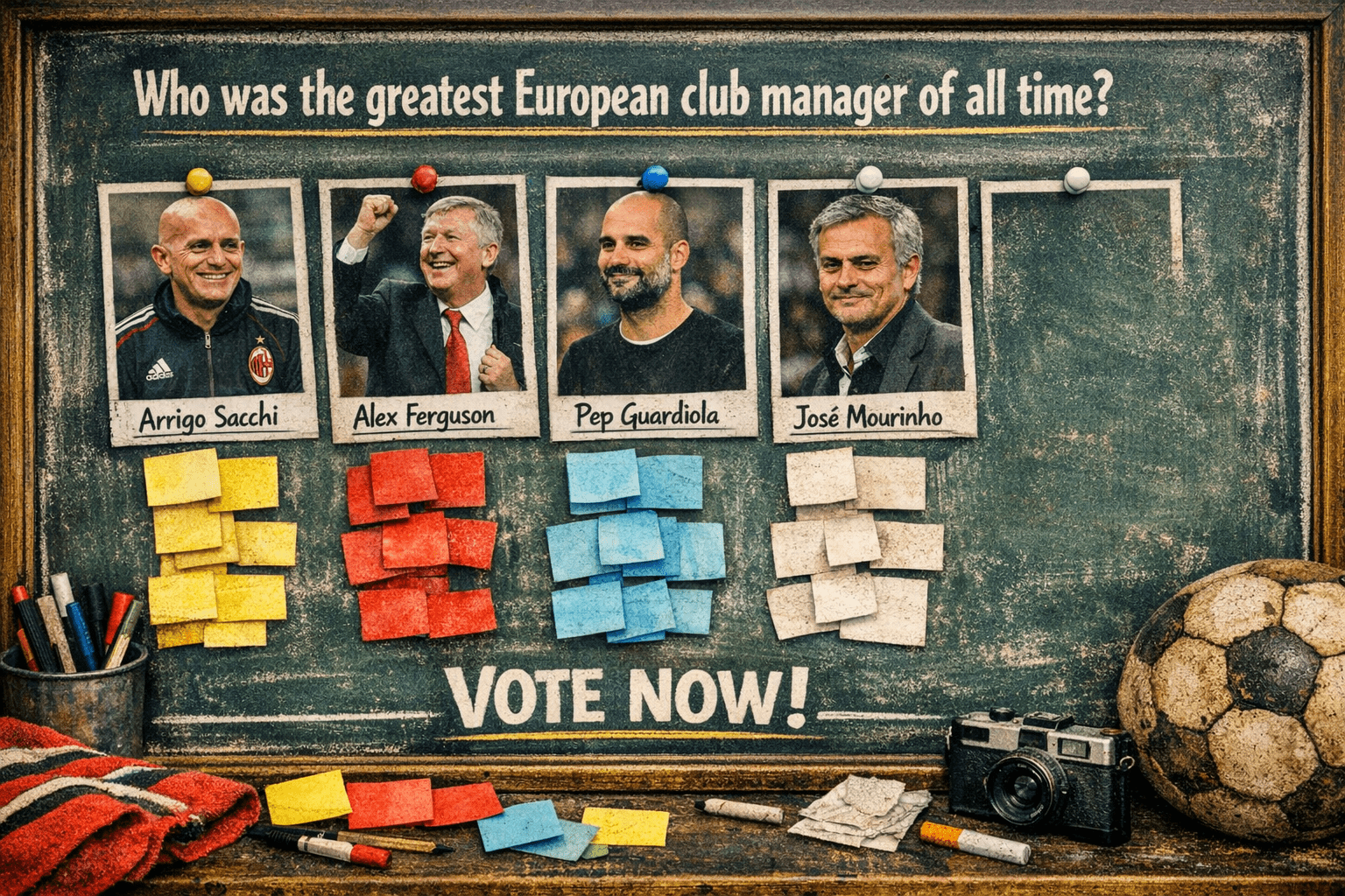 Greatest European football manager of all time poll