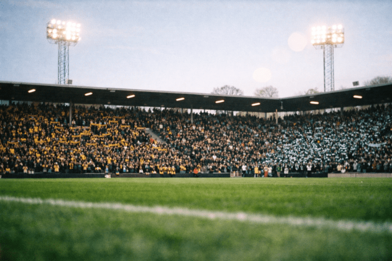 Allsvenskan 2026 opening round — Swedish football stadium on match day